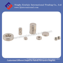 Super Strong Neodymium Magnet with Nickel Coating for Motor